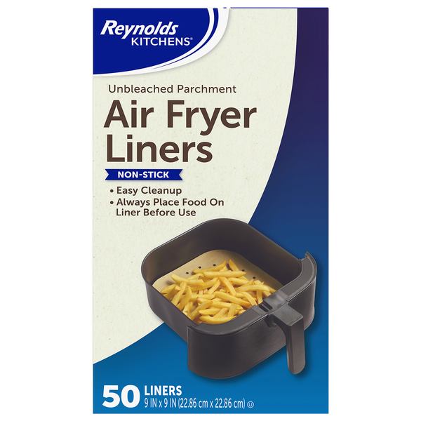Reynolds Kitchen Unbleached Parchment Air Fryer Liners