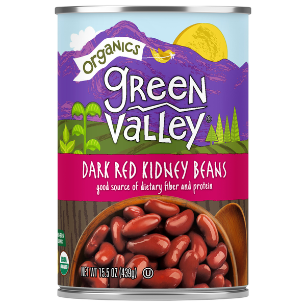 Green Valley Organics Dark Red Kidney Beans