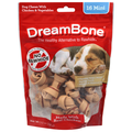 DreamBone Vegetable & Chicken Rawhide Free Mini Dog Chews - 16 ct
