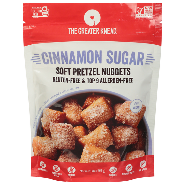 Save on The Greater Knead Soft Pretzel Nuggets Cinnamon Sugar Order Online Delivery Giant