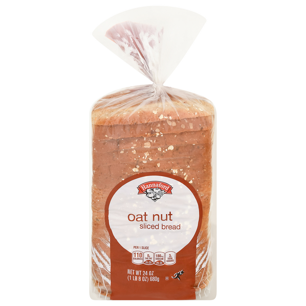 Hannaford Oat Nut Sliced Bread