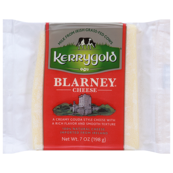 Kerrygold Imported Natural Irish Blarney Gouda Style Cheese Block