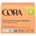 Cora Organic Cotton Multipack Light-Regular-Super Compact Tampons