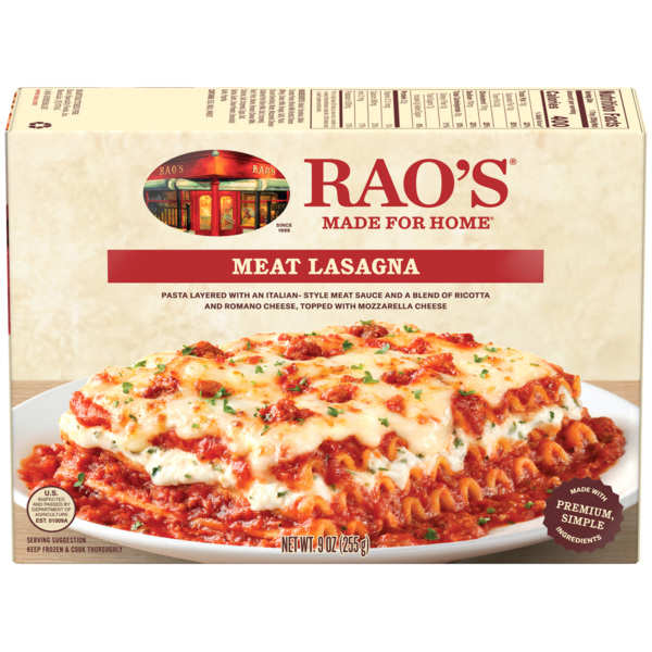 Rao's Meat Lasagna Frozen Meal