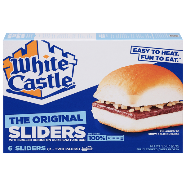 White Castle The Original Sliders - 6 ct Frozen