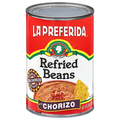 La Preferida Refried Beans with Chorizo