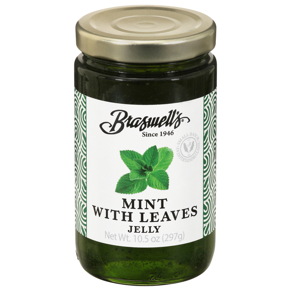 Braswell's Mint with Leaves Jelly