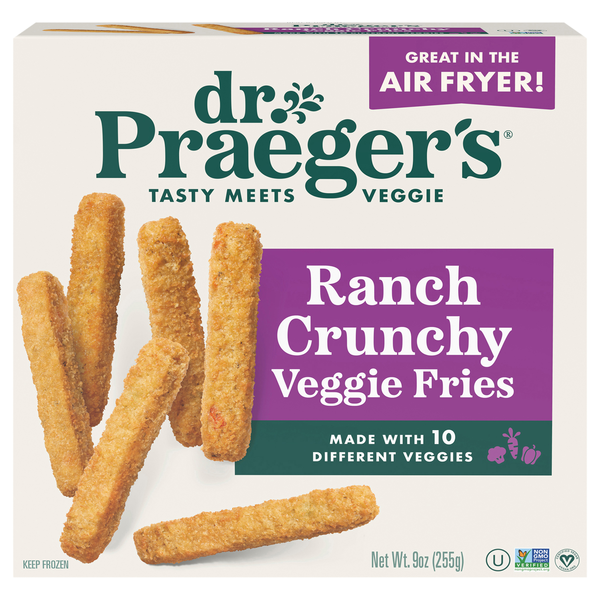 Dr. Praeger's Crunchy Ranch Veggie Fries Frozen