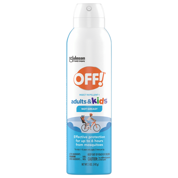 OFF! Adults & Kids Not Greasy Insect Repellent