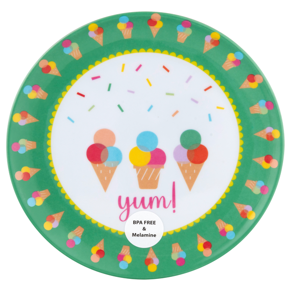 Smart Living Summer Salad Plate Ice Cream