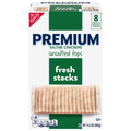 Nabisco Premium Fresh Stacks Unsalted Tops Saltine Crackers - 8 ct