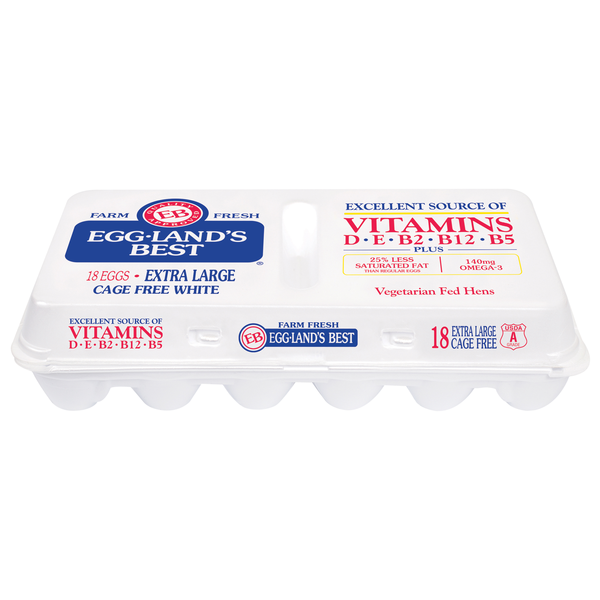 Eggland's Best Cage Free Extra Large White Eggs