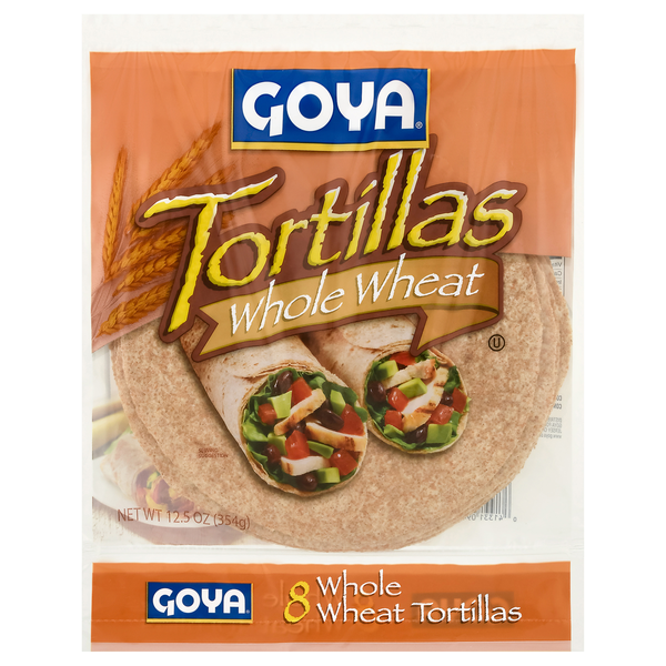 Goya Whole Wheat Tortillas - 8 ct