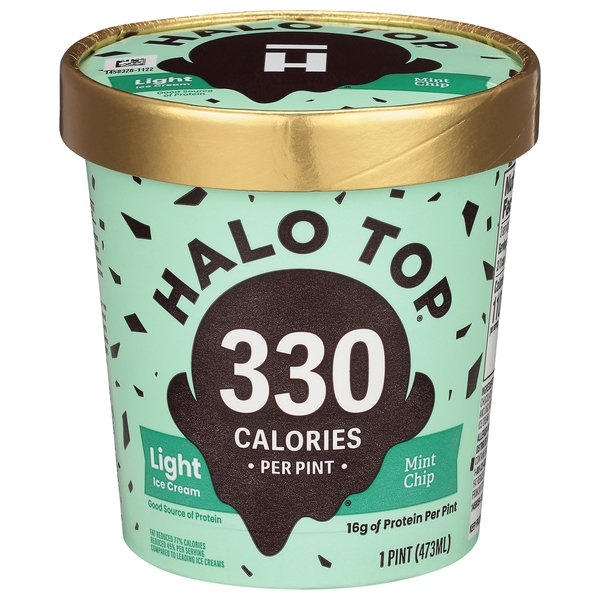Halo Top Light Mint Chip Ice Cream
