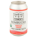 Pigeon Cove Ferments Organic Hibiscus Ginger Kombucha