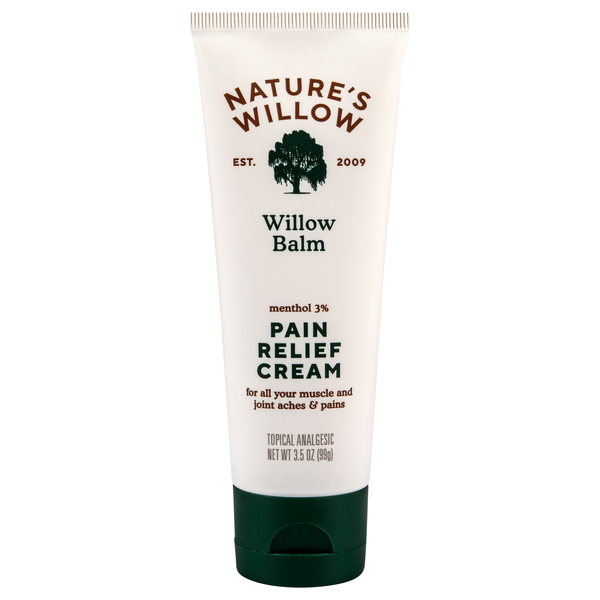 Nature's Willow Balm Pain Relief Cream
