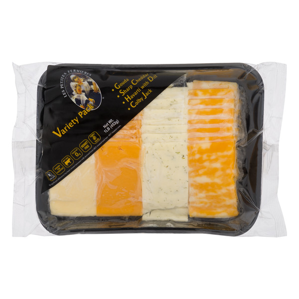 Save on Les Petites Fermieres Cheese Sliced Variety Pack Order Online Delivery Giant