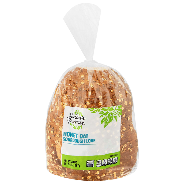 Nature's Promise Honey Oat Sourdough Bread Loaf