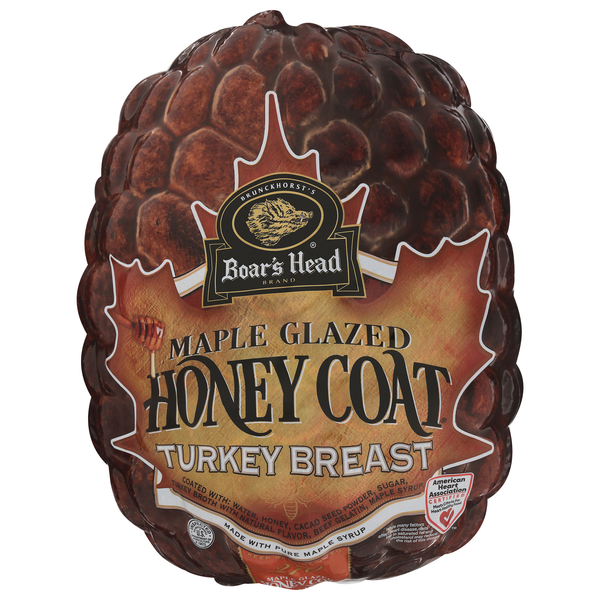 Boar's Head Deli Maple Glazed Honey Coat Turkey Breast (Regular Sliced)