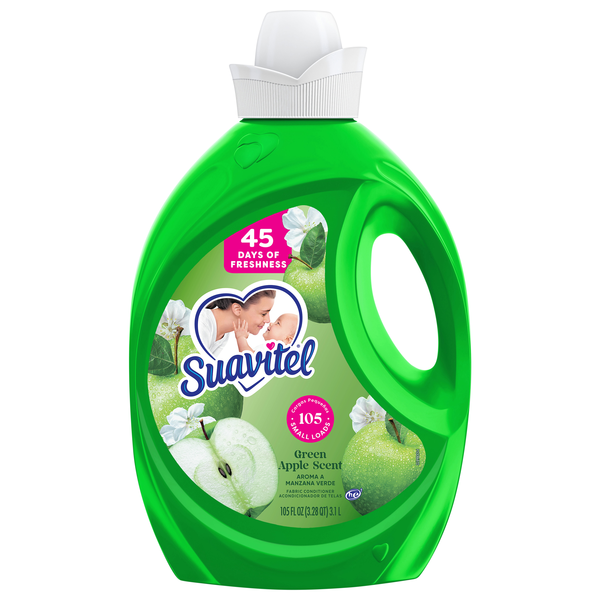 Suavitel Green Apple Liquid Fabric Conditioner
