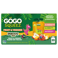 GoGo squeeZ Fruit & Veggiez Dinosaurz Variety Applesauce Pouches - 20 ct