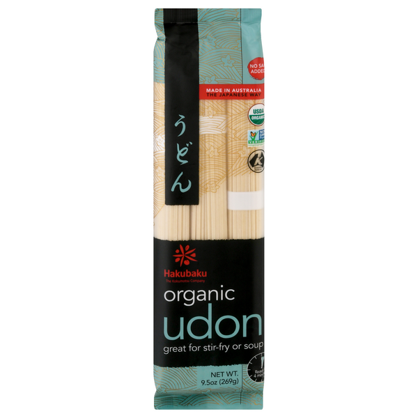 Hakubaku Udon Japanese Noodles Organic