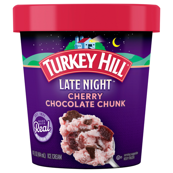 Turkey Hill Late Night Cherry Chocolate Chunk Ice Cream
