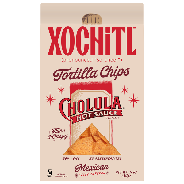 Xochitl Mexican Cholula Hot Sauce Tortilla Chips
