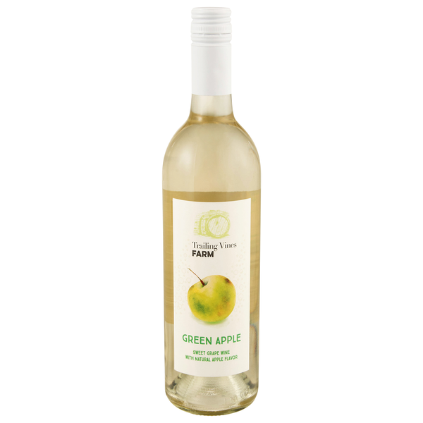 Trailing Vines Farm Green Apple Sweet Grape Wine