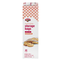 Hannaford Reclosable Storage Bags Gallon Double Zipper