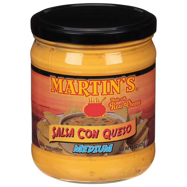 Martin's Medium Salsa Con Queso Dip