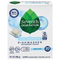 Seventh Generation Free & Clear Dishwasher Detergent Packs - 20 ct