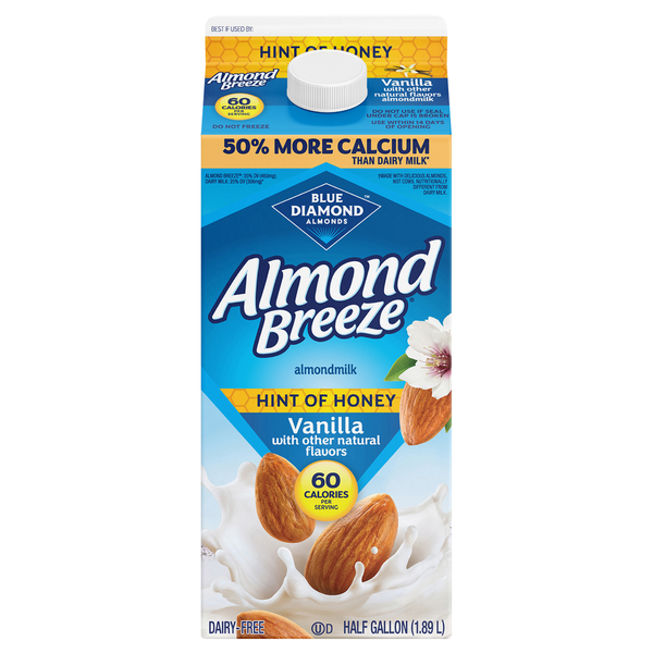 Almond Breeze Almondmilk Hint of Honey Vanilla