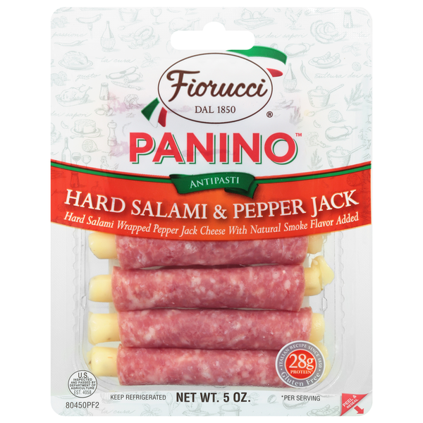 Fiorucci Panino Antipasti Hard Salami & Pepper Jack