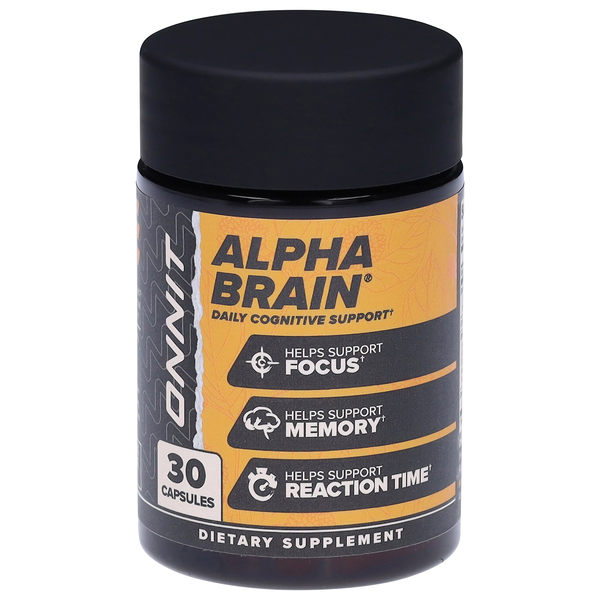 Onnit Memory & Focus Alpha Brain Capsules