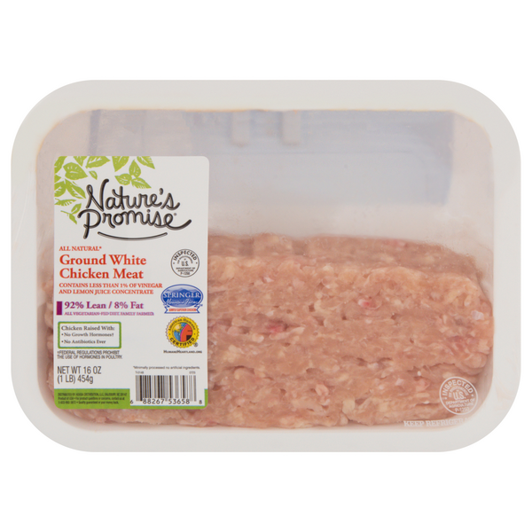 Save on Nature's Promise Ground Chicken All Natural Fresh Order Online