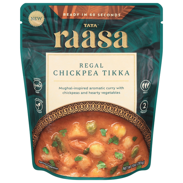 Tata Raasa Regal Chickpea Tikka