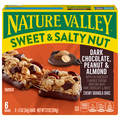 Nature Valley Sweet & Salty Nut Granola Bars Dark Choc/Peanut/Almond 6 ct