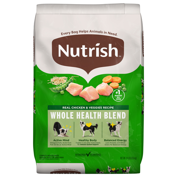 Rachael Ray Nutrish Real Chicken & Veggies Recipe Adult Dry Dog Food