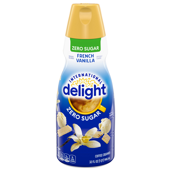 International Delight Zero Sugar French Vanilla Flavored Coffee Creamer