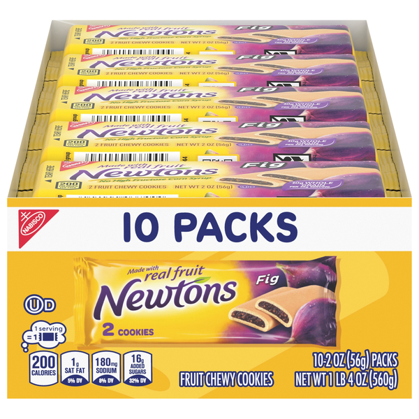 Nabisco Newtons Fig Soft & Chewy Fruit Cookies - 10 ct