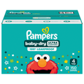 Pampers Baby Dry Size 4 Baby Diapers 22-37 lb