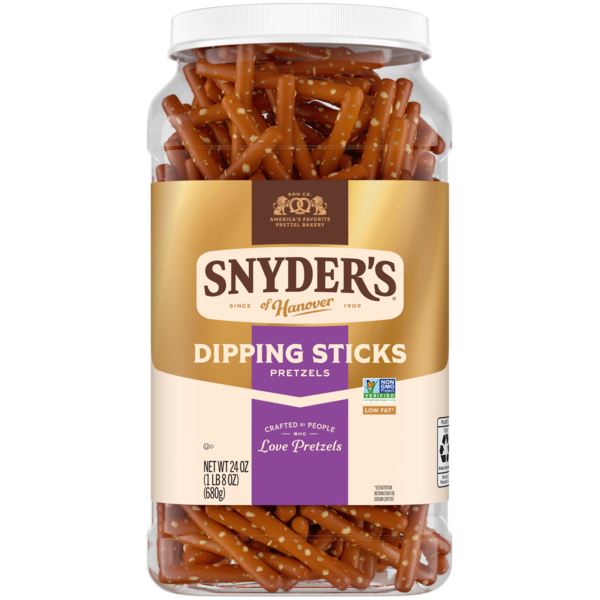 Snyder's of Hanover Low Fat Dipping Sticks Pretzels