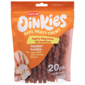 Hartz Oinkies Tender Twists Dog Chew Treats - 20 ct