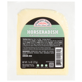 Yancey's Fancy Aged Horseradish Cheddar Cheese Wedge