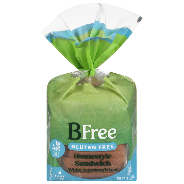 BFree Gluten Free Homestyle White Sandwich Sourdough Bread Sliced