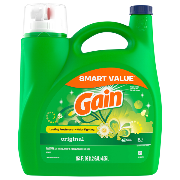 Gain + Aroma Boost Original Mega Pack Liquid Laundry Detergent