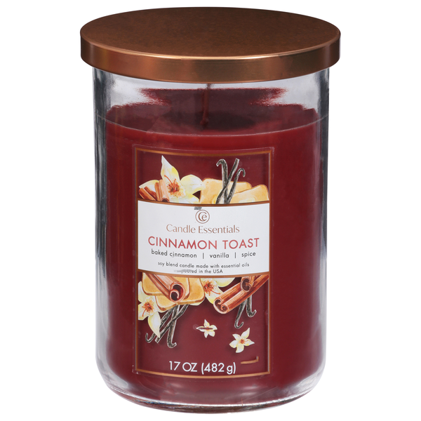 Candle Essentials Cinnamon Toast Scented
