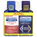 Mucinex Severe Congestion & Pain/Nightshift Sinus Clear & Cool Liquid 2 ct