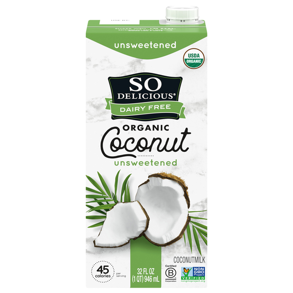 So Delicious Unsweetened Coconutmilk Non-Refrigerated
